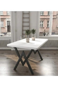 80x140 Alara Mutfak Masası Yemek Masası Balkon Masası Cafe Masası 5